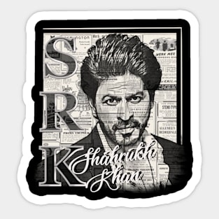 Shahrukh Khan Design Sticker